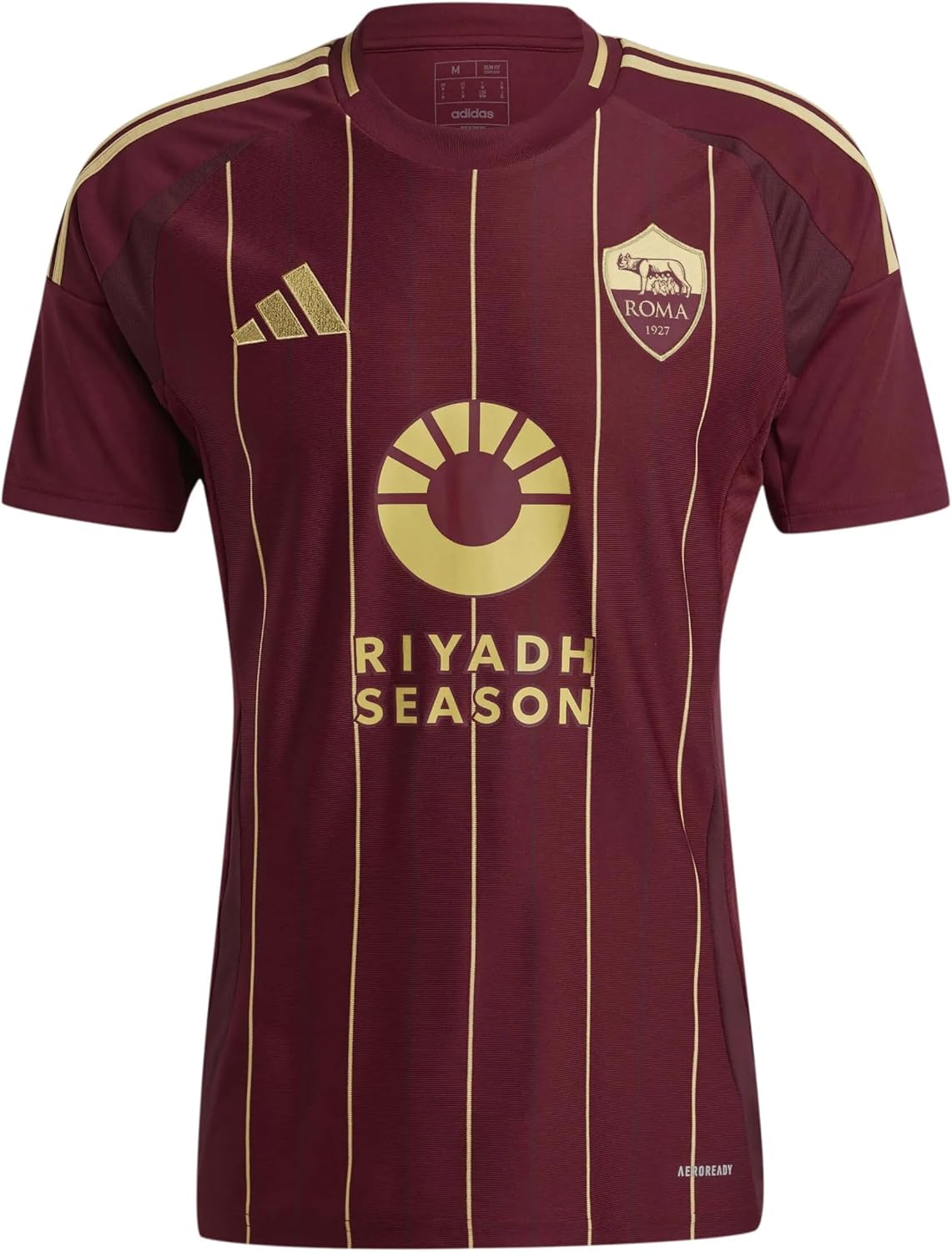 adidas AS Roma Men’s Stadium Home Jersey 2024/25