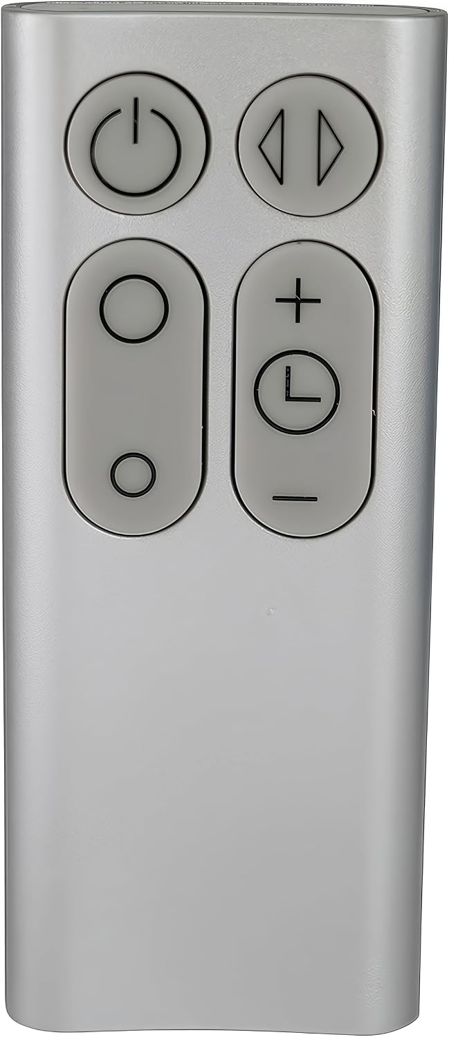 Replacement Remote Control Compatible for Dyson AM11 TP00 TP01 Pure Cool Tower Purifier Fan (Silver)