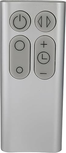 Miniatura 2 de Mando a distancia de repuesto compatible con Dyson AM11 TP00 TP01 Pure Cool Tower Purfier Fan (plateado)