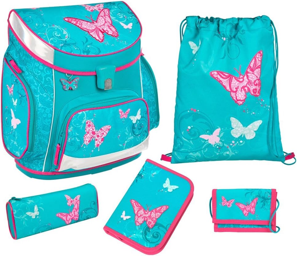 Scooli EasyFit Schulranzen-Set Frozen lilla