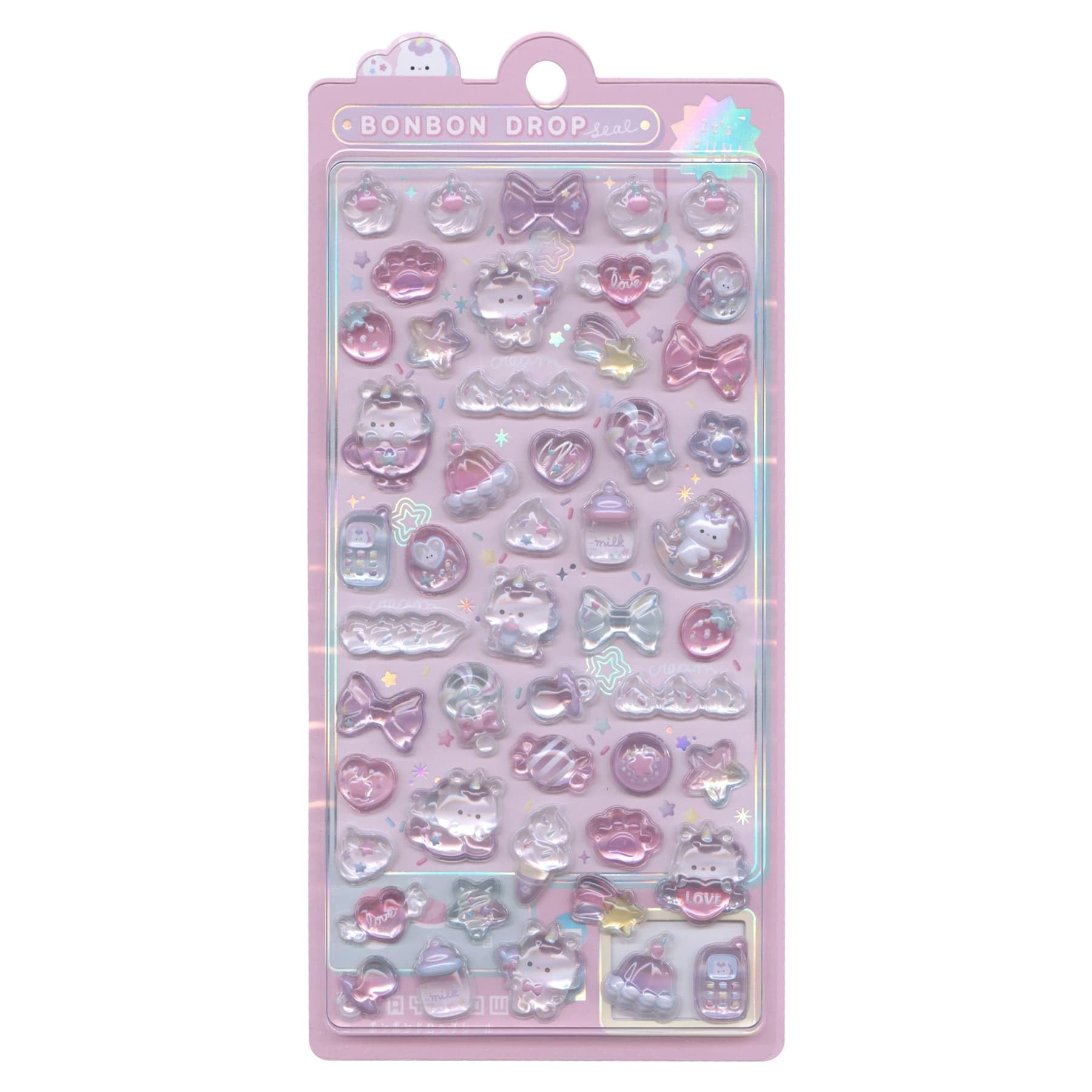 Amazon.co.jp: [シールシート]ボンボンドロップシール/ゆにこん
