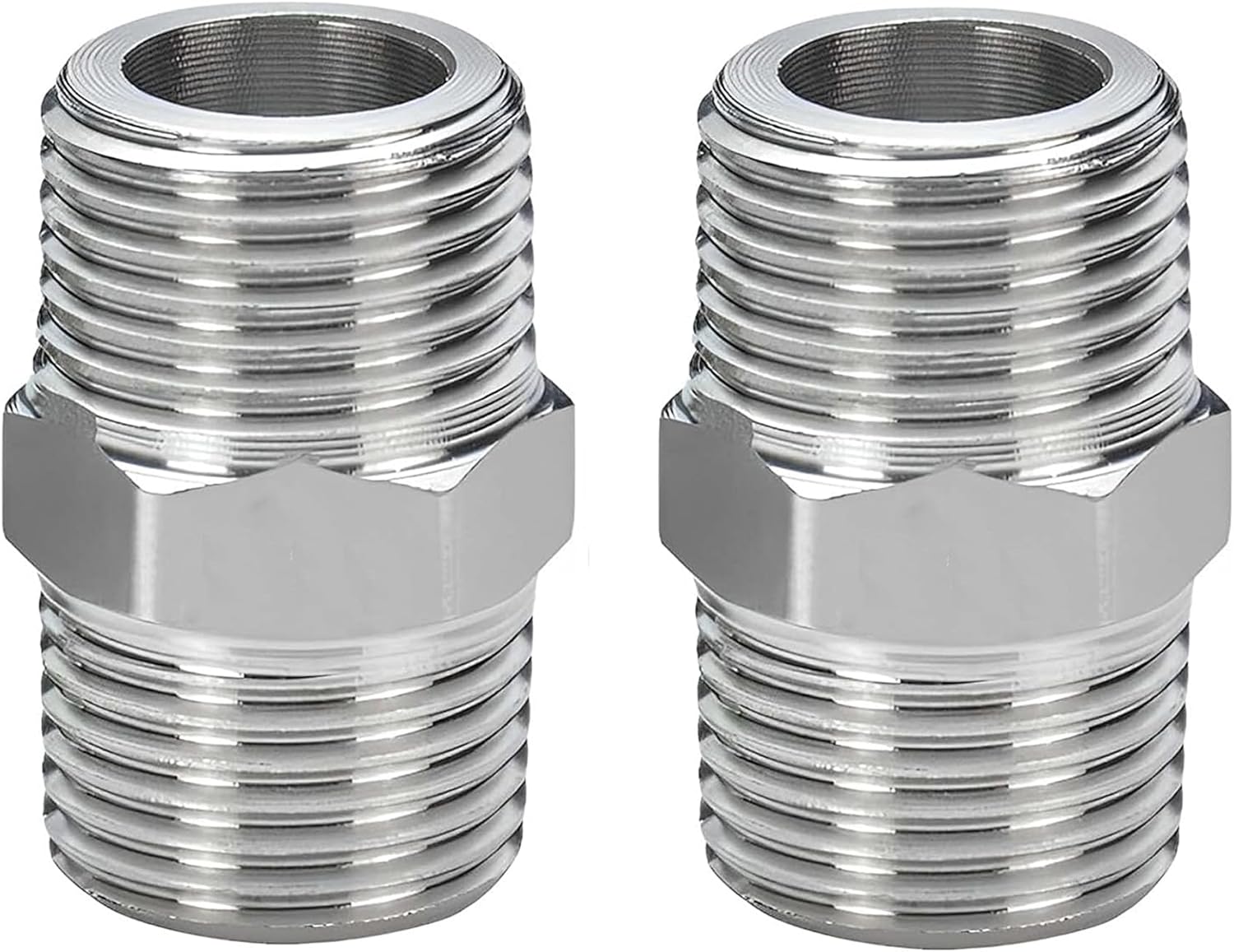 Metal Connection Tube Shower Hose Extension Connector Stainless Steel