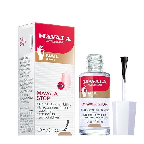 Mavala Stop desalienta la mordida de uñas y la succión del pulgar 03 fl oz paquete de 3