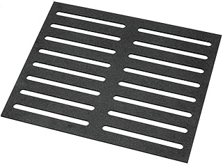 HUBERTÂ® Deli Display Riser Slotted Black ABS - 24