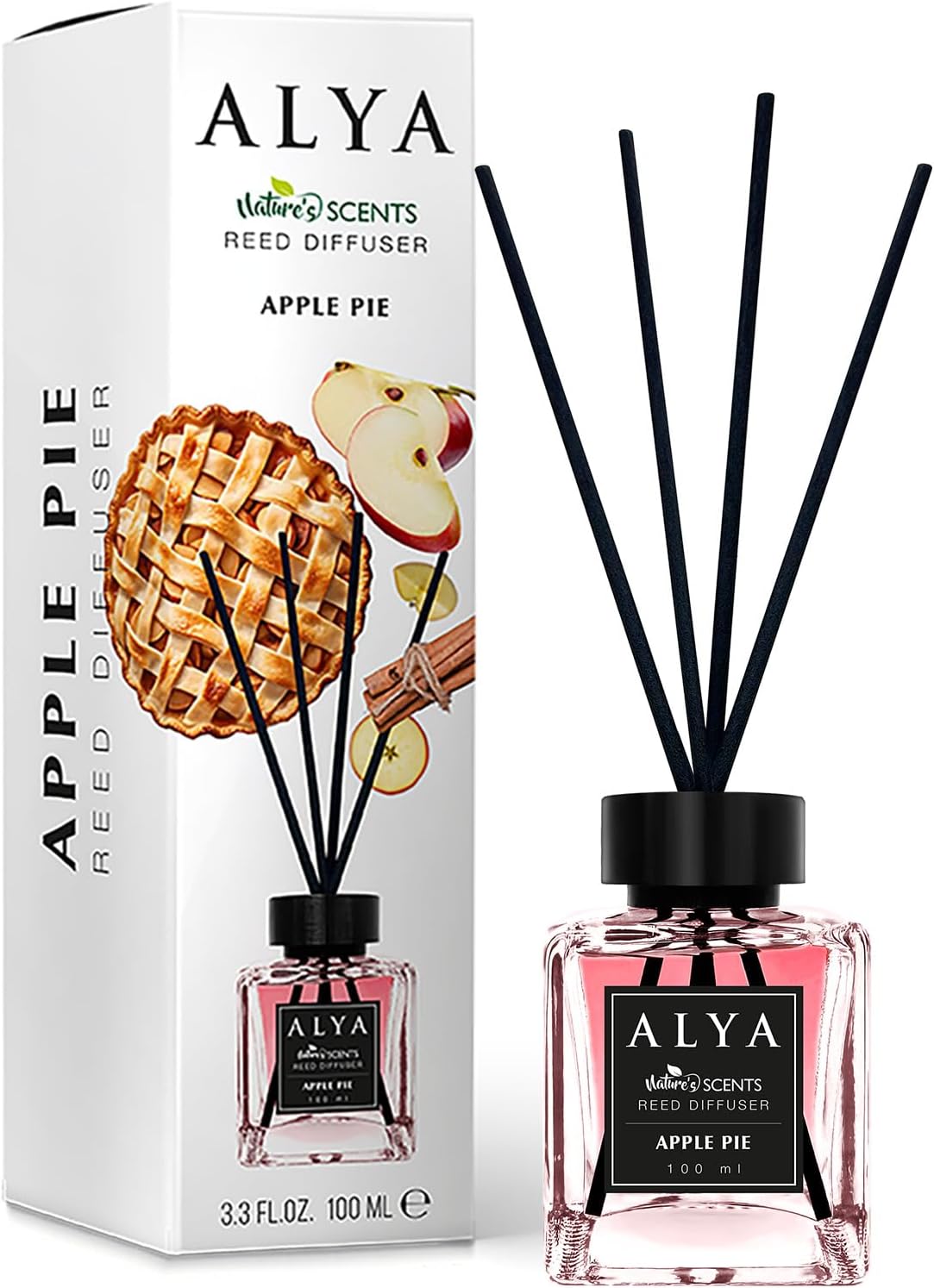 ALYA ALYA Nature's Scents Apple Pie Bambu Çubuklu Oda Kokusu- Elmalı Tart Kokusu