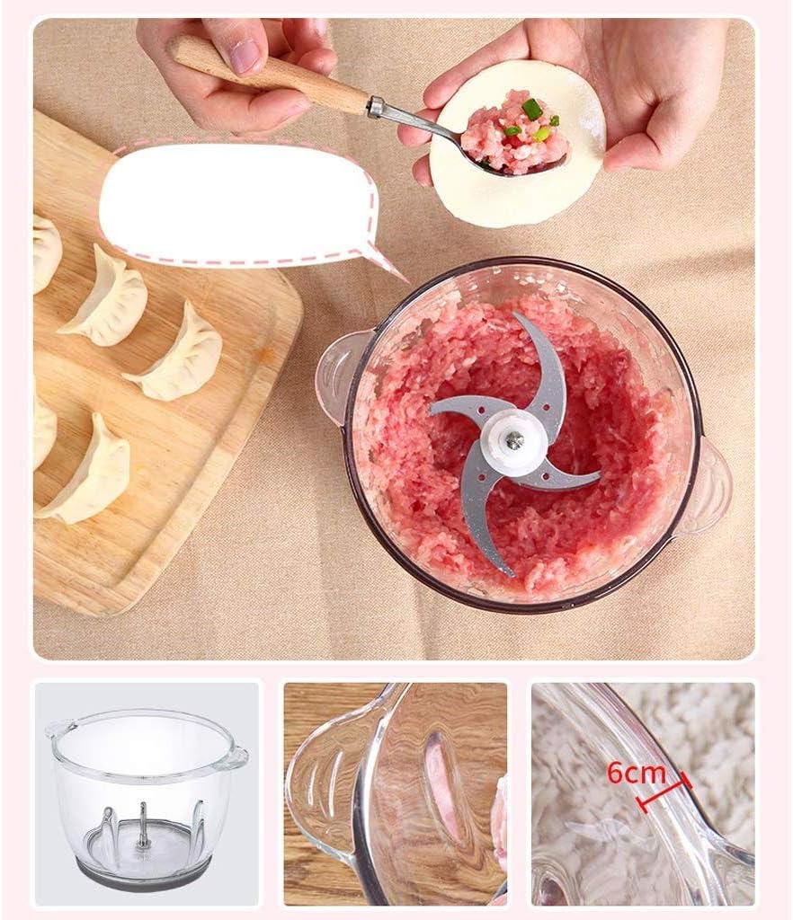 Electric Meat Grinder-Food Chopper, Grinder Stainless Steel Food Processor for Baby, Vegetables, Fruits and Nuts(2L)