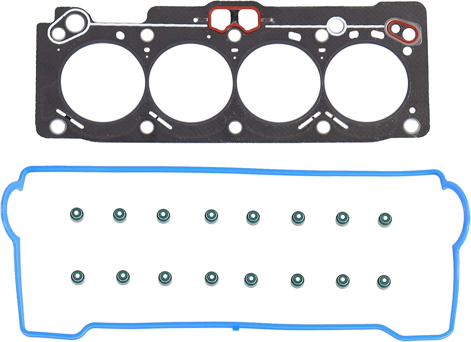 DNJ HGS945 Head Gasket Set for 1993-1997 Geo Toyota Corolla Prizm 1.6L L4 16V DOHC 1588cc