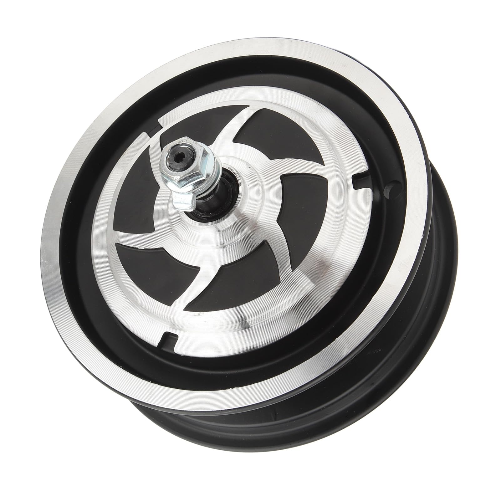 BuyWeek Moteur de Moyeu de Roue de Scooter Électrique pour SmartGyro, 10 Pouces 48V 800W Moteur de Moyeux d'Entraînement de Trottinette Électrique Fonctionnement Silencieux en Alliage d'Aluminium