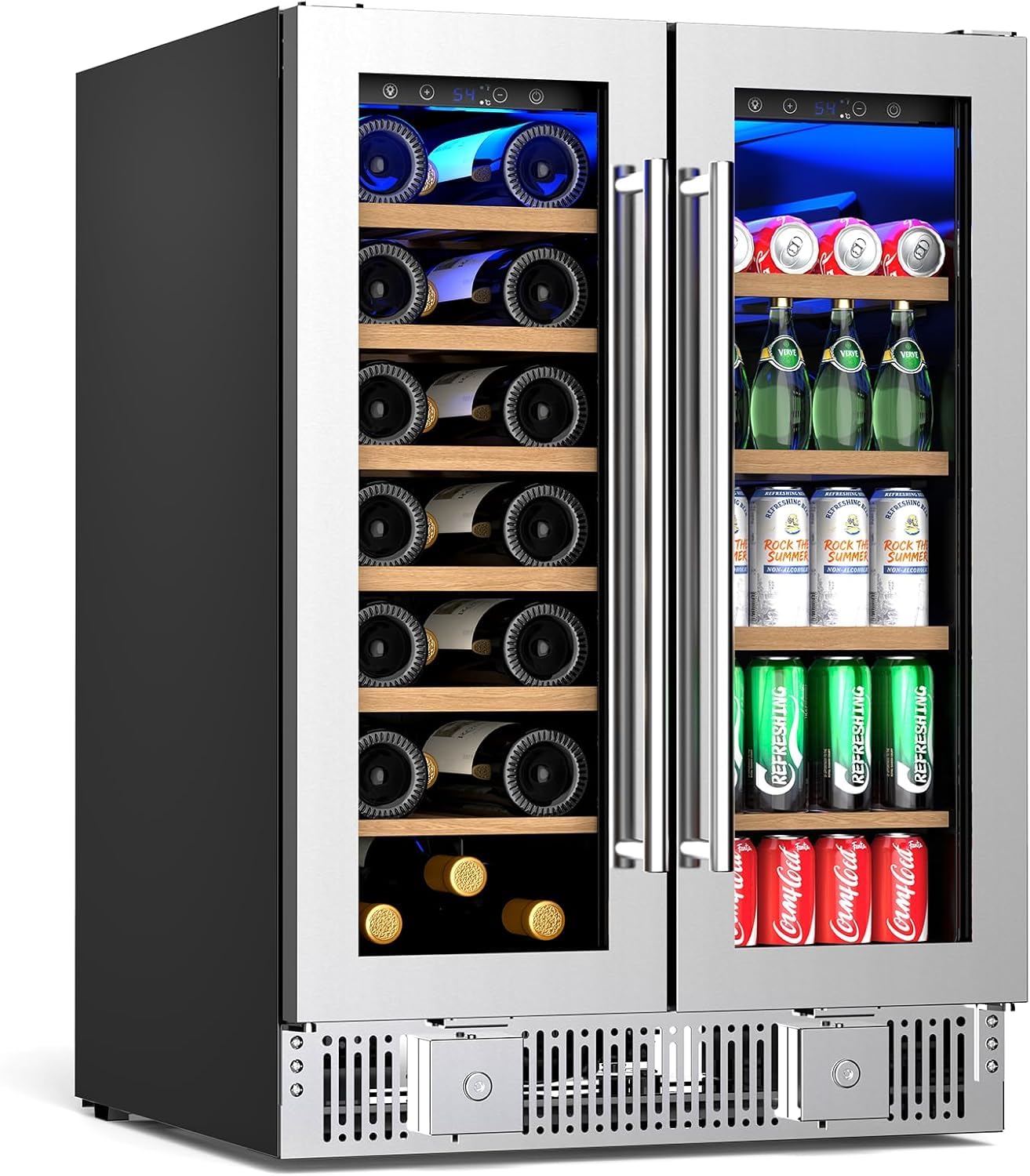 Antarctic Star JC-125DB-H 4.4 cu ft Wine Cooler