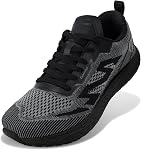 Mens Wide Toe Box Walking Shoes Running Athletic Sneakers-Breathable Lightweight Non-Slip
