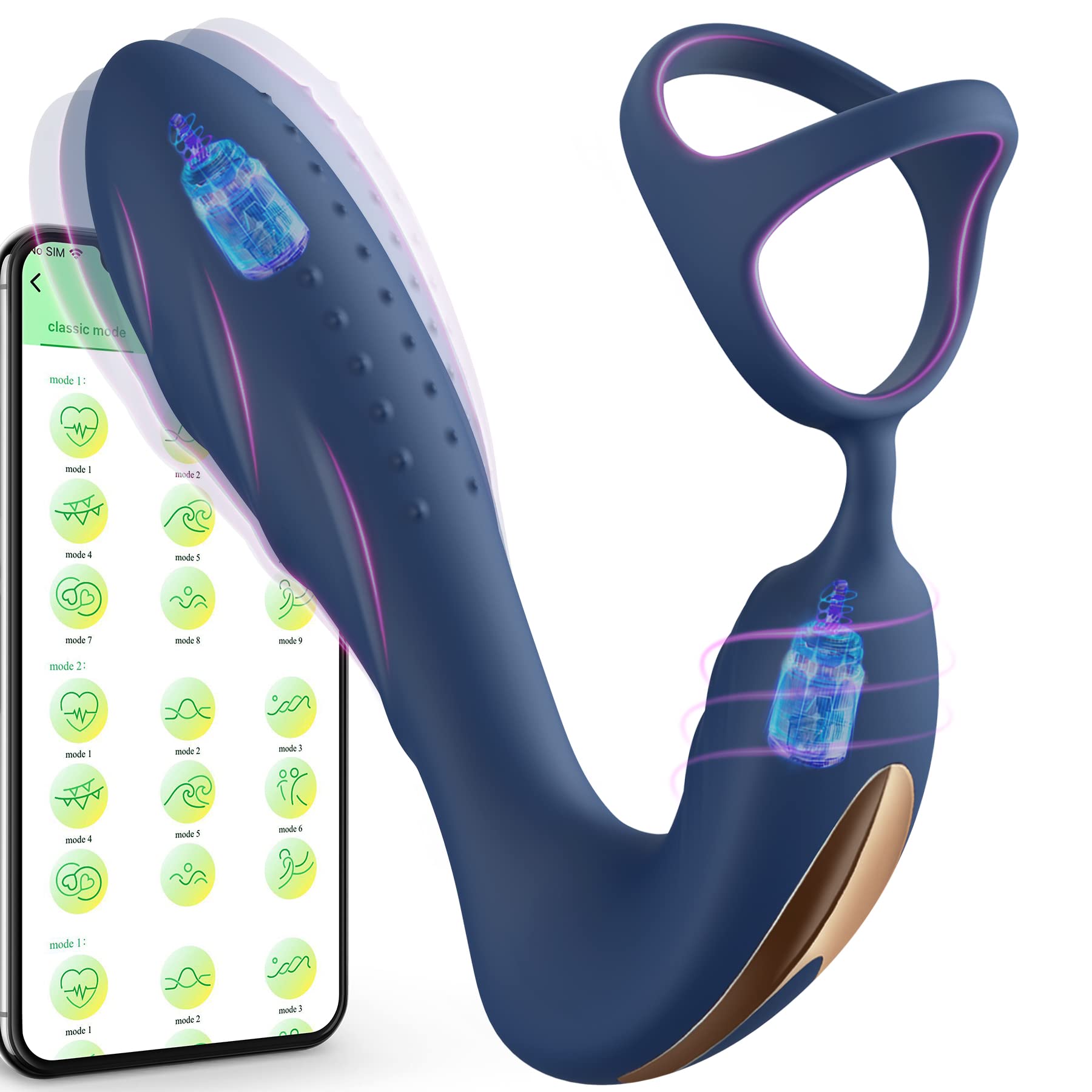 BOMBEX APP Control Vibrating Prostate Massager Vibrator - 10 Patterns Plug with Cock Ring, G-spot Remote, Adult Sex Toys for Men, Women and Couple Pleasure App-blue 264 gm : Amazon.com.au: Health, Household BOMBEX APP Control Vibrating Prostate Massager Vibrator - 10 Patterns Plug with Cock Ring, G-spot Remote, Adult Sex Toys for Men, Women and Couple Pleasure App-blue 264 gm : Amazon.com.au: Health, Household