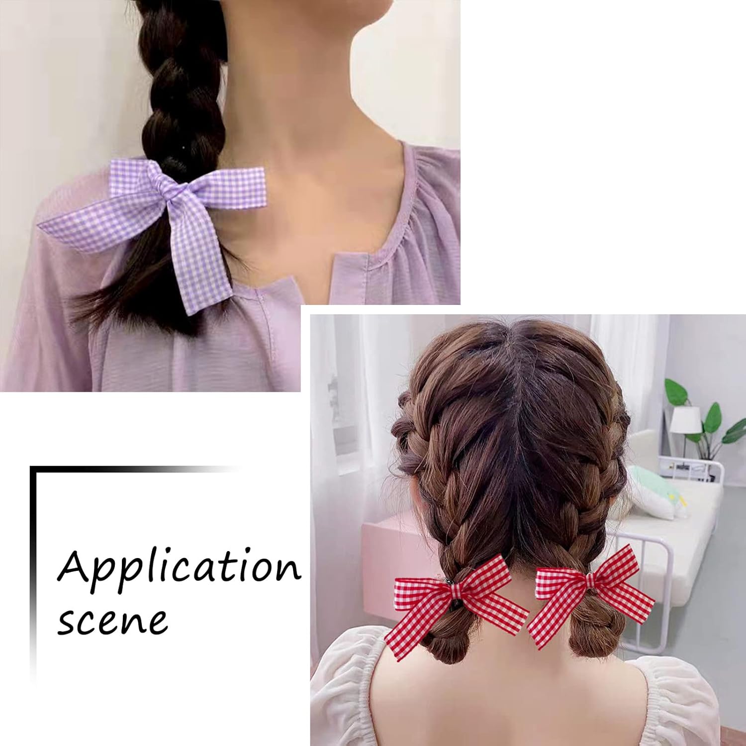 Pandahall 9 Rolls Gingham Ribbon 1-1/2 Inch Mixed Color Checked Polyester Ribbon Picnic Ribbon Christmas Wrapping Ribbon for Making Bows, Sewing, Gift Wrapping, Wedding, Bridal Shower