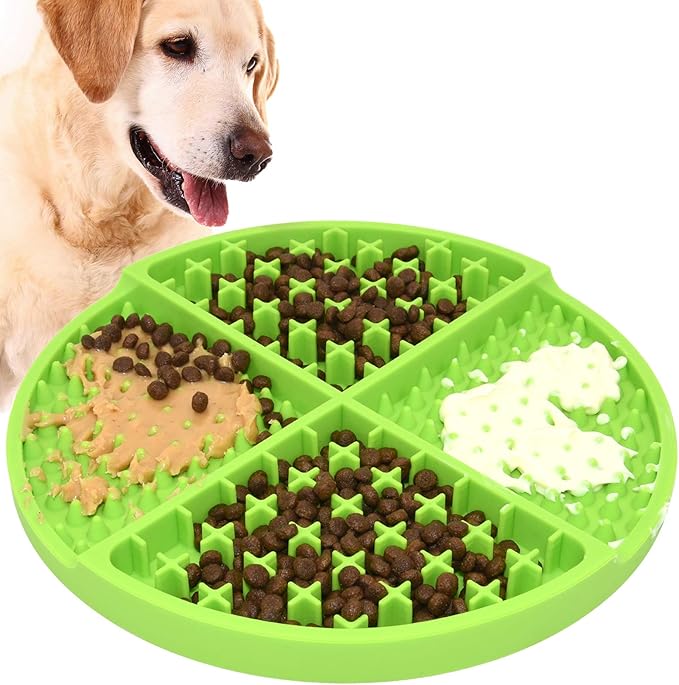 Bangp Licking Mat for Dogs and Cats,Dog Slow Feeders,Boredom Anxiety Reduction,Heavy