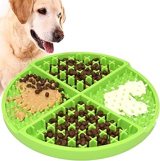 Sponsored Ad - Bangp Licking Mat for Dogs and Cats,Dog Slow Feeders,Boredom Anxiety Reduction,Heavy-Duty Lick Pad Dog Trea...
