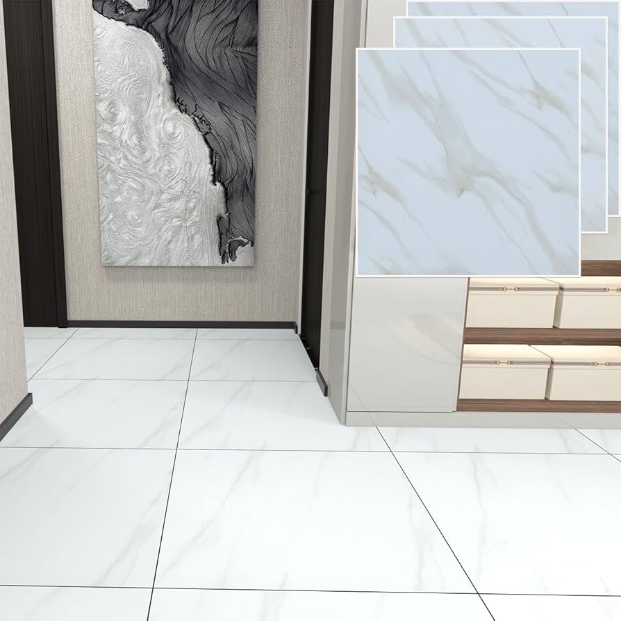 Amazon.co.jp: フロアタイル 大理石 フローリングタイル 【8枚入約1畳 Amazon.co.jp: フロアタイル 大理石 フローリングタイル 【8枚入約1畳