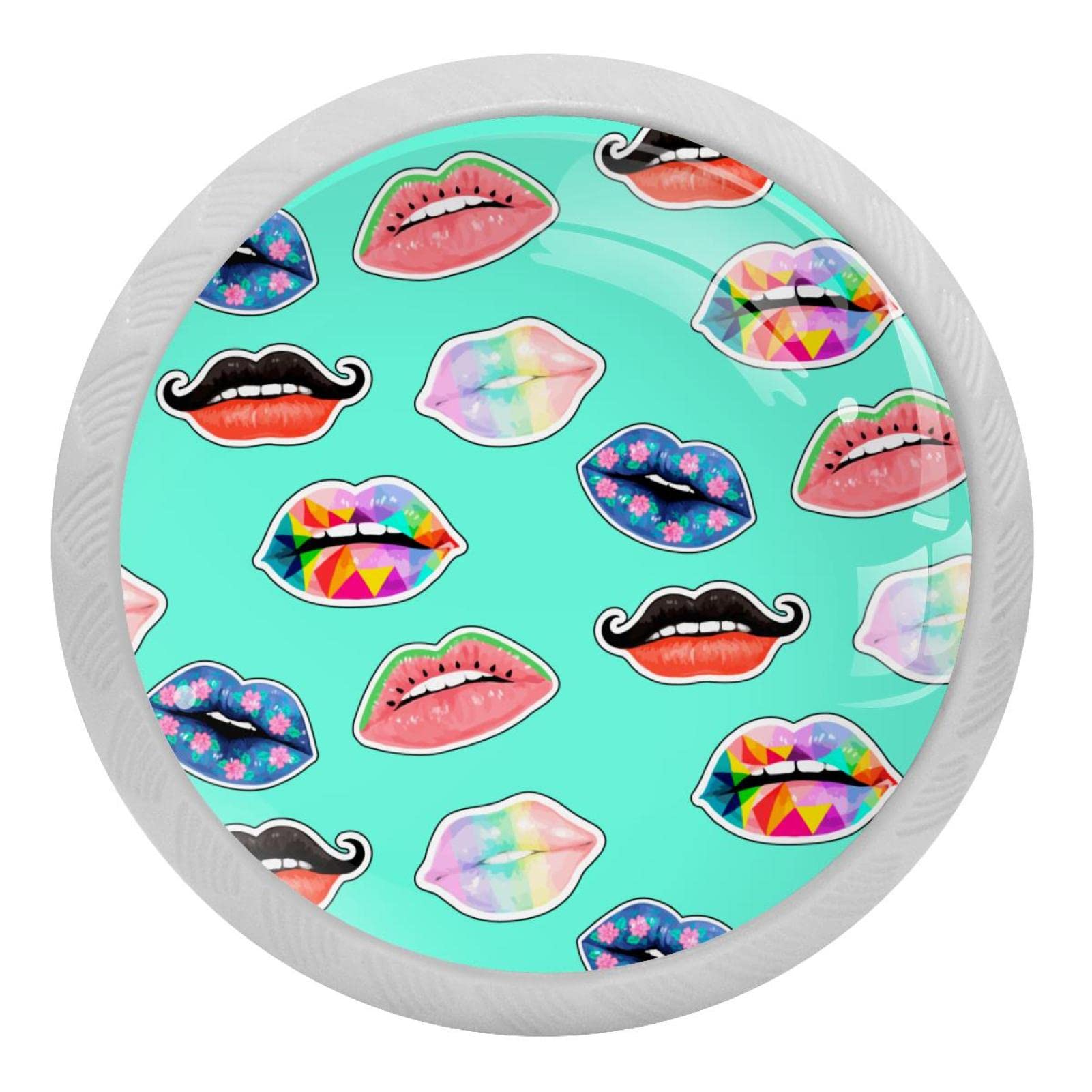 Boutons de tiroir en verre fluorescent pour illuminer votre buffet de cuisine sombre