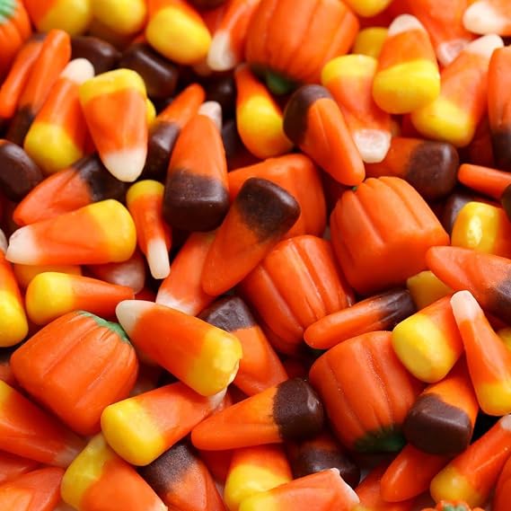Autumn Mix Candy Corn and Pumpkins, 1lb Pack of Halloween Candy Bulk, Decorative Autumn Mix Candies for Trick or Treat, Classic Halloween Treats with Rich Fall Flavors.