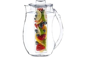 Large Fruit Infuser Water Pitcher: The Clear Path to Refreshment