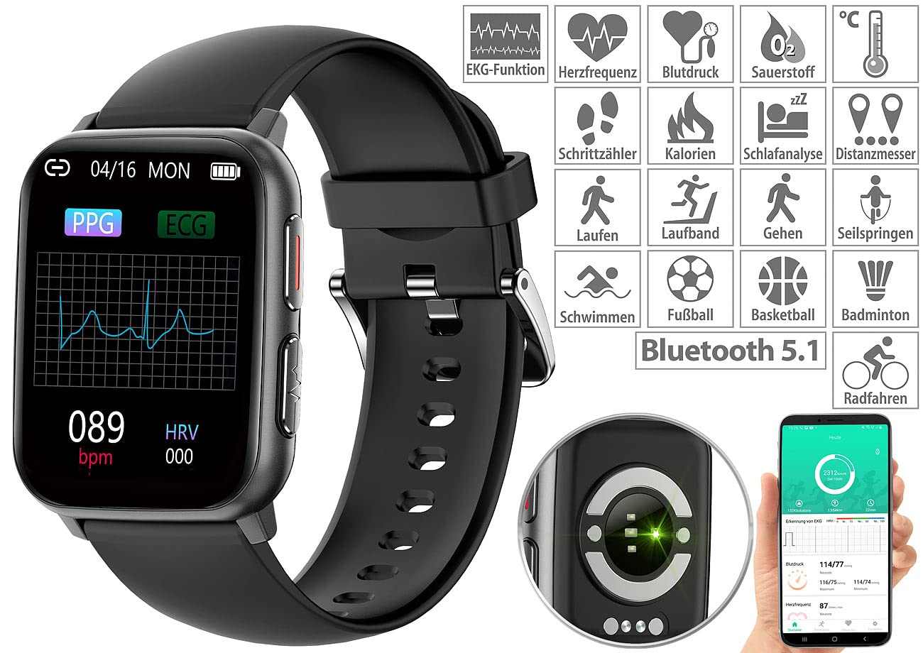 Newgen Medicals Fitness Uhr Mit Puls Newgen Fitness Armband Newgen