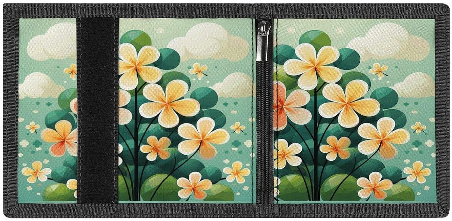 Stylish Trifold Wallet Slim Minimalist Front Pocket Cards Purse image 4