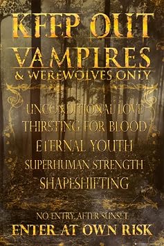 1art1 Keep Out - Vampires - Maxi Poster - 61 cm x 91.5 cm