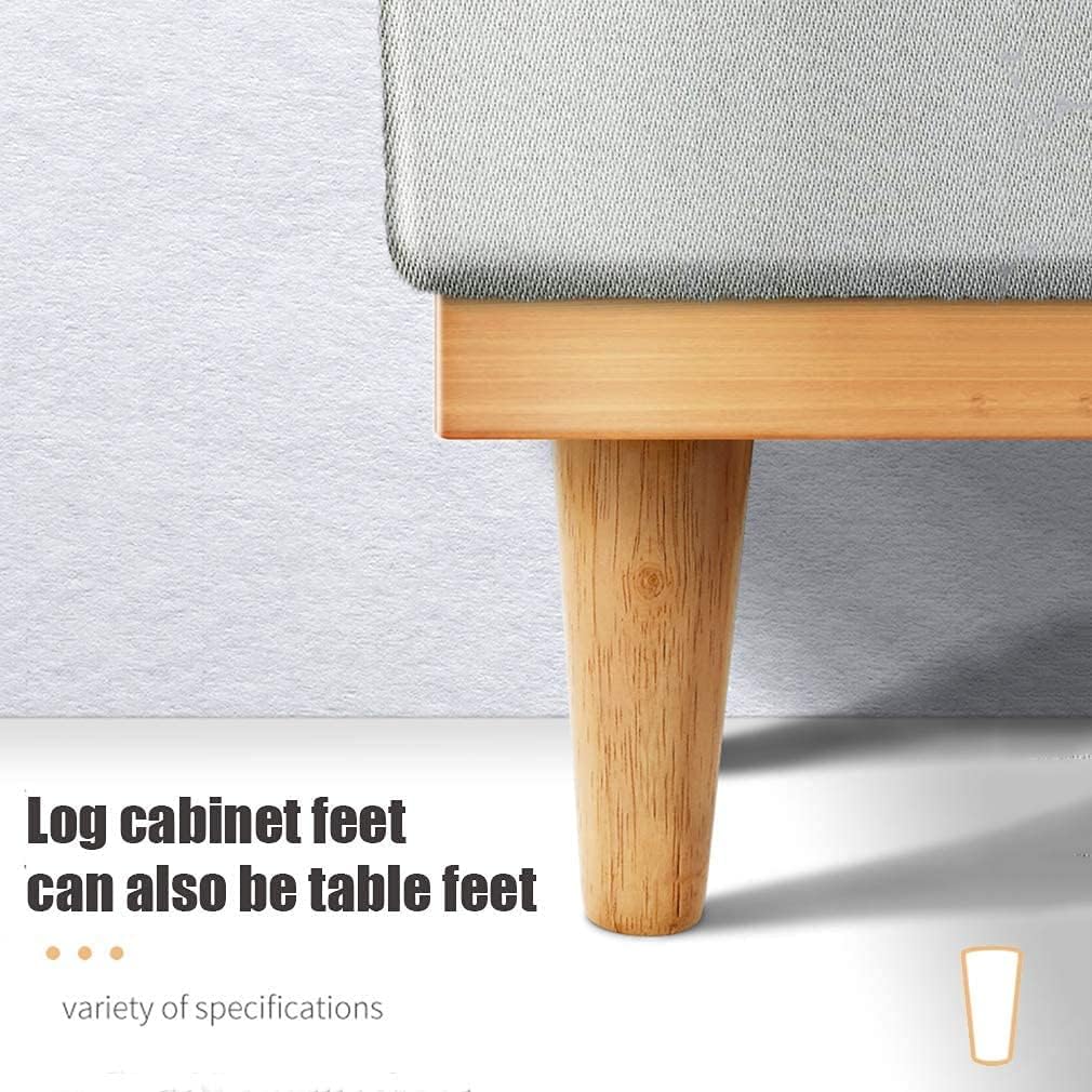 4 Pack Furniture Legs, Solid Wood Sofa Legs, Wood Support Pillow, Accessories, Cabinet Legs, TV Cabinet Legs, Wooden Legs, Chairs, Furniture Legs