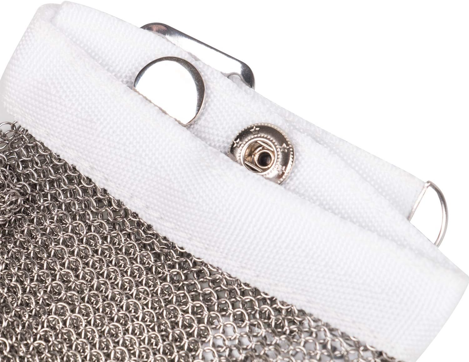 Buy 1 get 1 🔥 ThreeH Cut Resistant Gloves Stainless Steel 304L Wire Mesh for Cutting Slicing Chopping Meat Processing GL08 S(One piece)