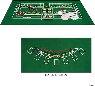 Beistle Blackjack/Craps Set