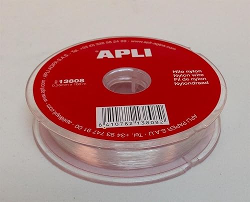 Apli 946040 - Rolle Nylondraht 0.35mm 100m 808