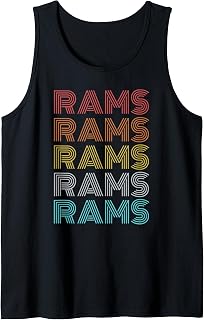 Retro Vintage Rams Tank Top