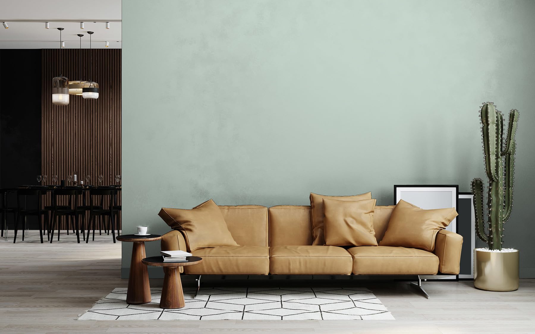 livingwalls Puro C4001 - Pintura de pared con muy alta opacidad - Pintura interior mate de alta calidad en verde - 2,5 l