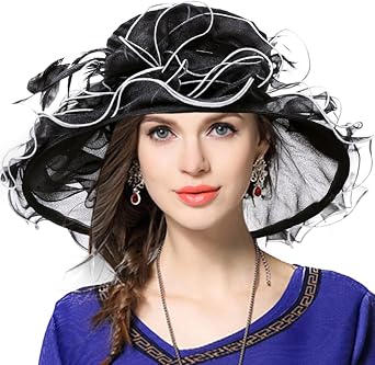 VECRY Womens Kentucky Church Derby Cap British Tea Party Wedding Hat