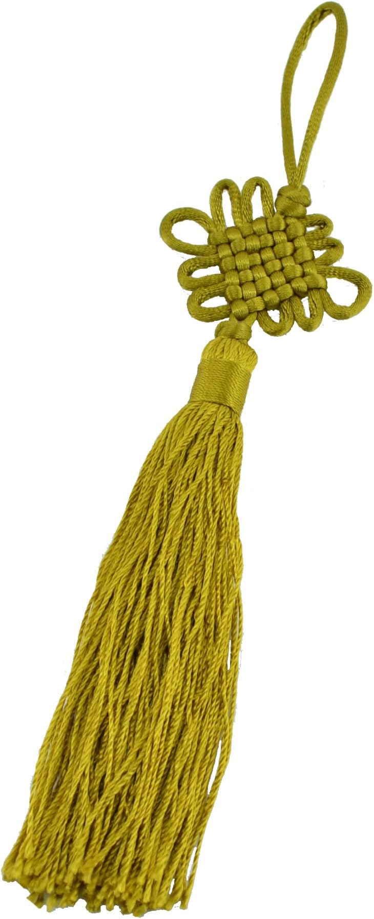 The Fortune Tassel Chinese Knot Tassel (Jade Green) Simple Eternal Fortune Tassel