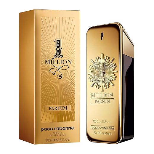 1 Million by Paco Rabanne Eau De Toilette Spray 17 ml - 100% autêntico 1 Million Masculino Eau de Parfum 200ml
