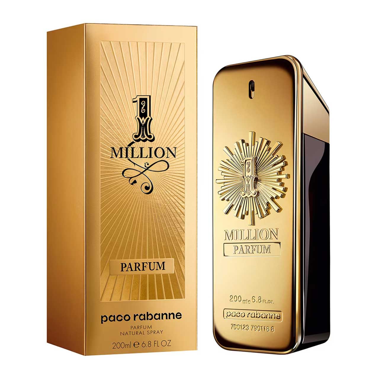 香水(男性用) PacoRabanne 1Million ParfumIntense 100ml Paco Rabanne 1 Million Parfum Leather Fragrance for Men