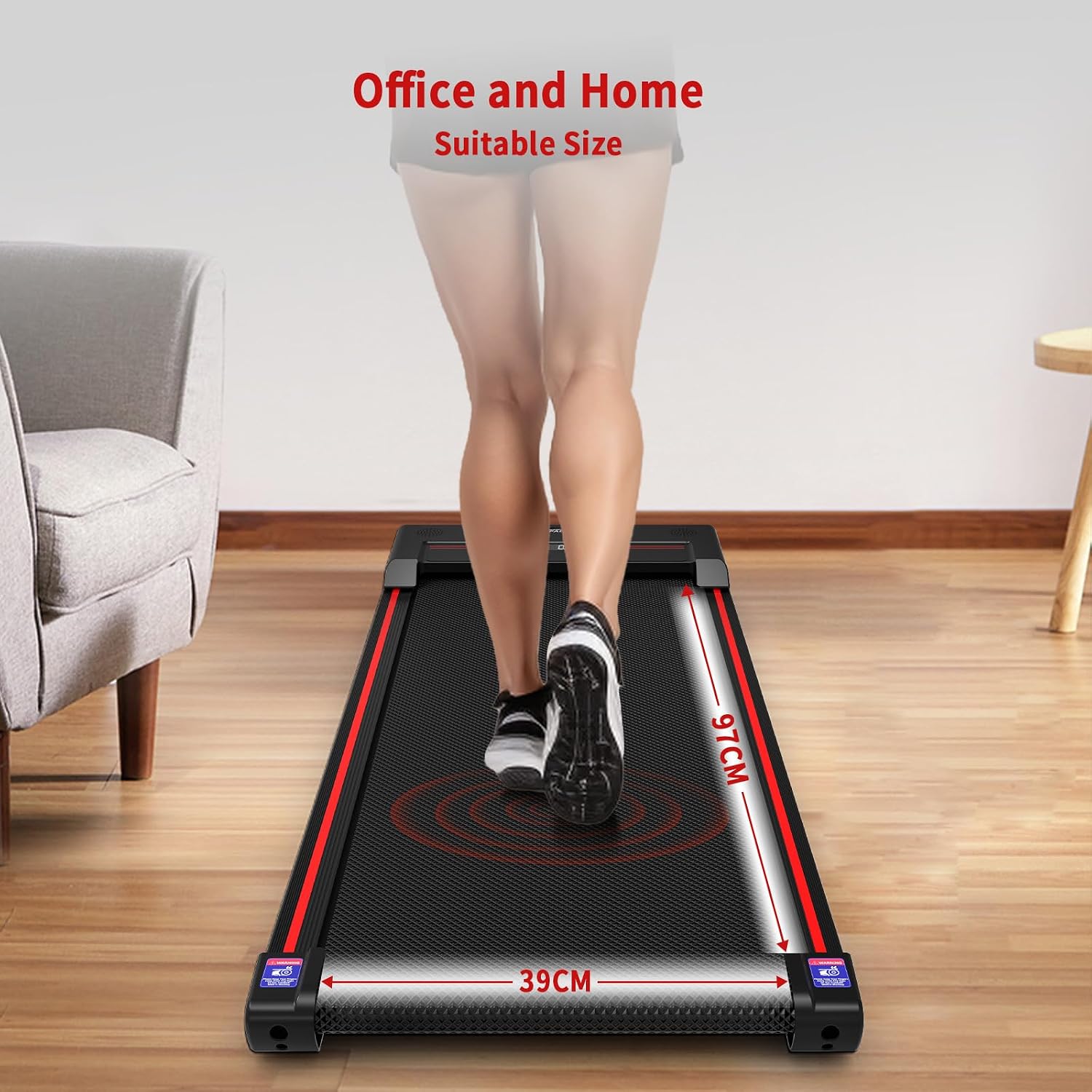 Sperax Tapis De Course 400W 3 En 1 - Tapis De Marche Bureau Pliable Avec APP Et Vibration - Jusqu'à 6 Km/h