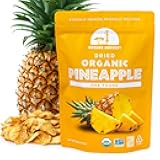 Mavuno Harvest Pineapple Dried Fruit Snacks | Organic Dried Pineapple Chunks | Gluten Free Healthy Snacks for Kids and Adults | No Sugar Added, Vegan, Non GMO, Direct Trade | 1 Pound Resealable Bag
