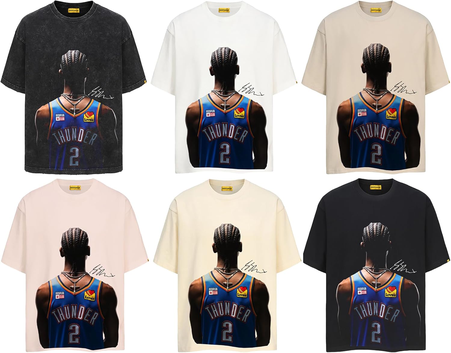 シェイ・ギルジャス・アレクサンダー　Tシャツ 48時間限定予約販売 2025 S/S Season NEW ARRIVAL 【SGA-TYPE1