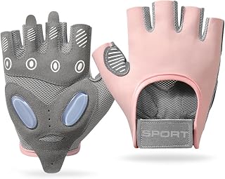Guantes de entrenamiento para mujeres y hombres, guantes de gimnasio para levantamiento de pesas, ciclismo, ejercicio | Guantes de gimnasio con protección total de la palma, dedos y peso ligero, ajuste cómodo