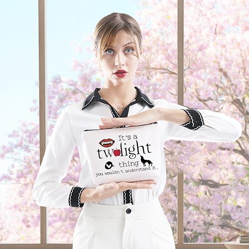 Miniatura 4 de GJTIM Regalo inspirado en programas de televisión It's A Twil Thing You Wouldn't Understand It Bolsa de maquillaje con cremallera para fanáticos,