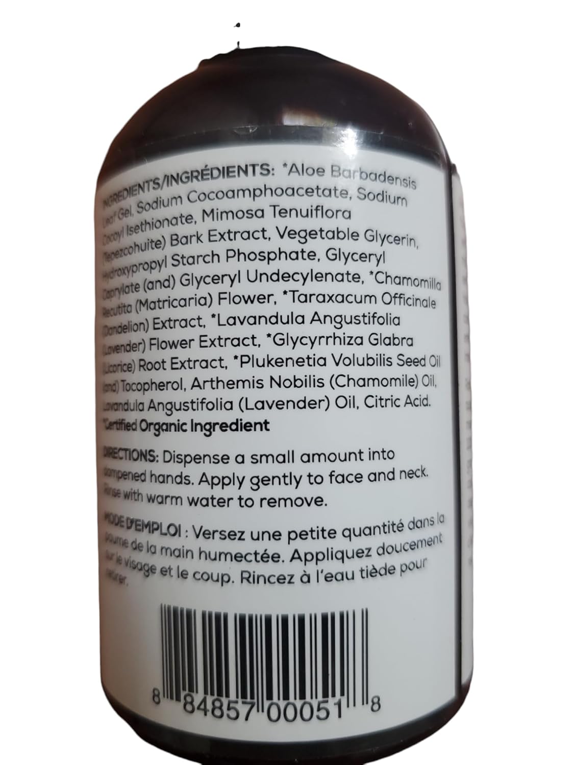 LaVigne Natural Skincare Botanical Cleanser, 4 oz (120ml) Liquid