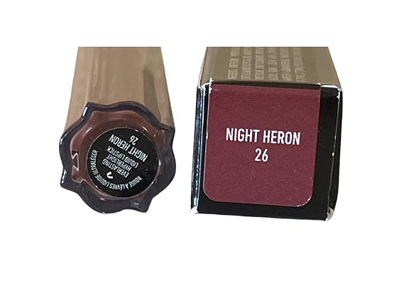 KVD Everlasting Hyperlight Liquid Lipstick - Night Heron - Reddish Brown, TransferProof Matte, Lightweight AllDay Wear, NonDrying, Vegan & CrueltyFree