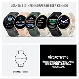 Garmin vívoactive 6, Montre connectée GPS sport & santé, Blanc/Pêche, 42mm - 7