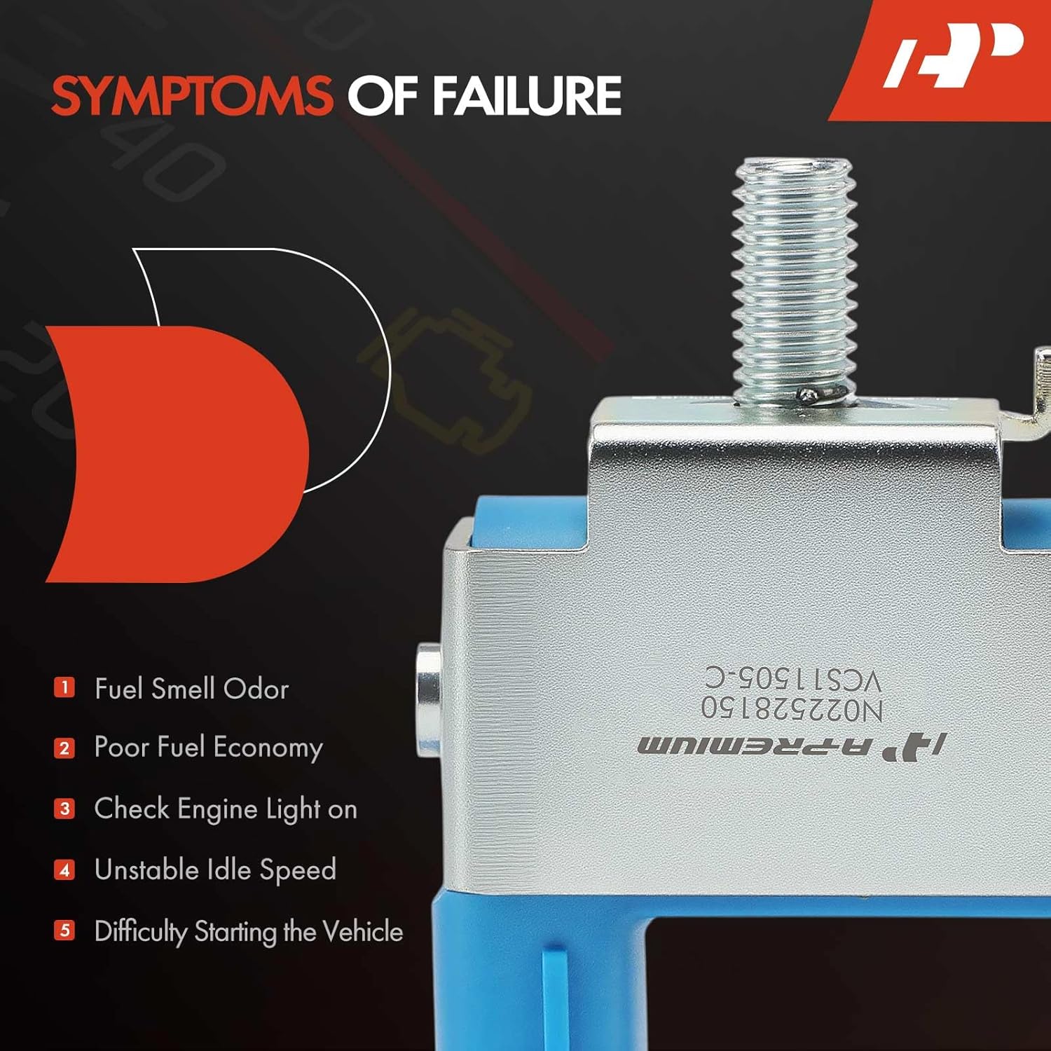 A-Premium Vapor Canister Purge Solenoid Valve Compatible with Nissan Altima/Sentra 2000-2006, Frontier 2000-2004, Maxima 2003-2004, Xterra 2001-2004, Quest 2001-2002 2004