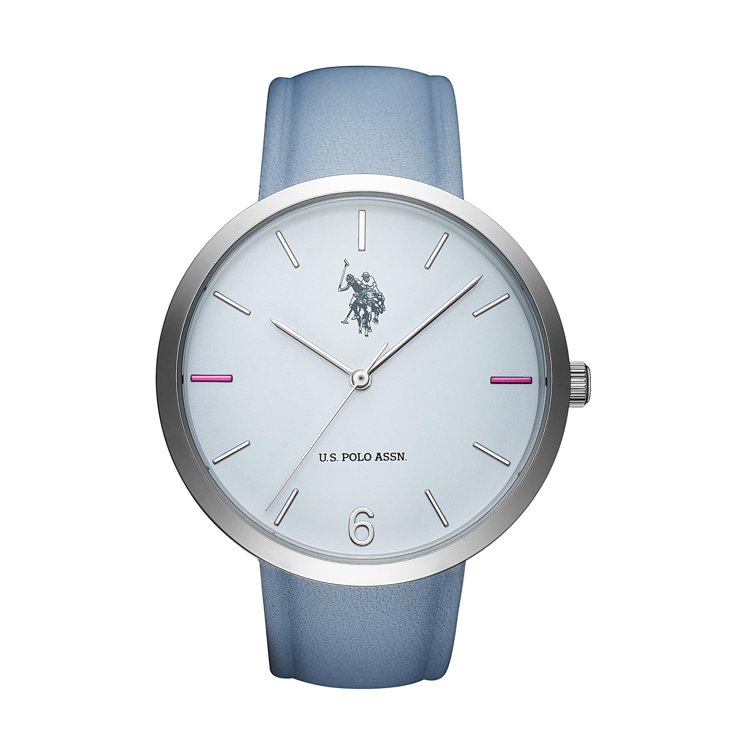 U.S. POLO ASSN.(ユーエスポロアッスン) 腕時計 US-24 36㎜ ネイビー ピンクゴールド クォーツ