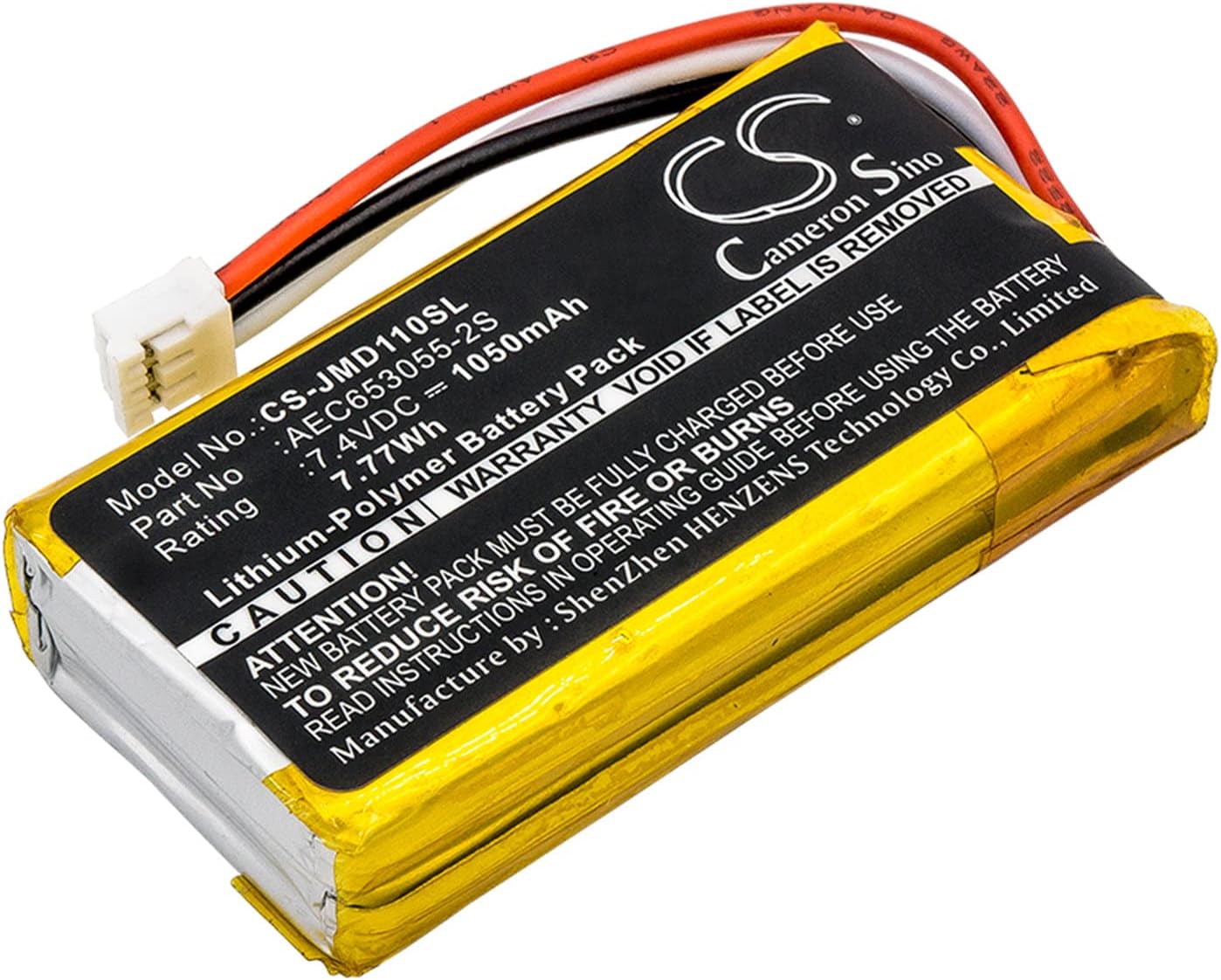 VINTRONS JBL AEC653055-2S Replacement Battery for JBL Flip, Flip 1,