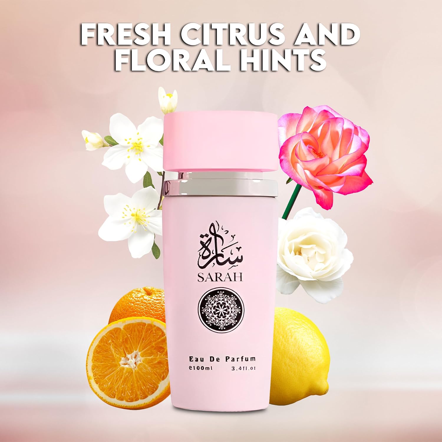 AFLUXE 2PCS Sarah Eau de Parfum for Women - 100ml Floral & Fruity Perfume with Lavender, Coconut, Vanilla & Pear, Long-Lasting Feminine Fragrance