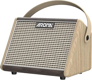 Amplificador para violão acústico portátil ag-15a mini live com bl