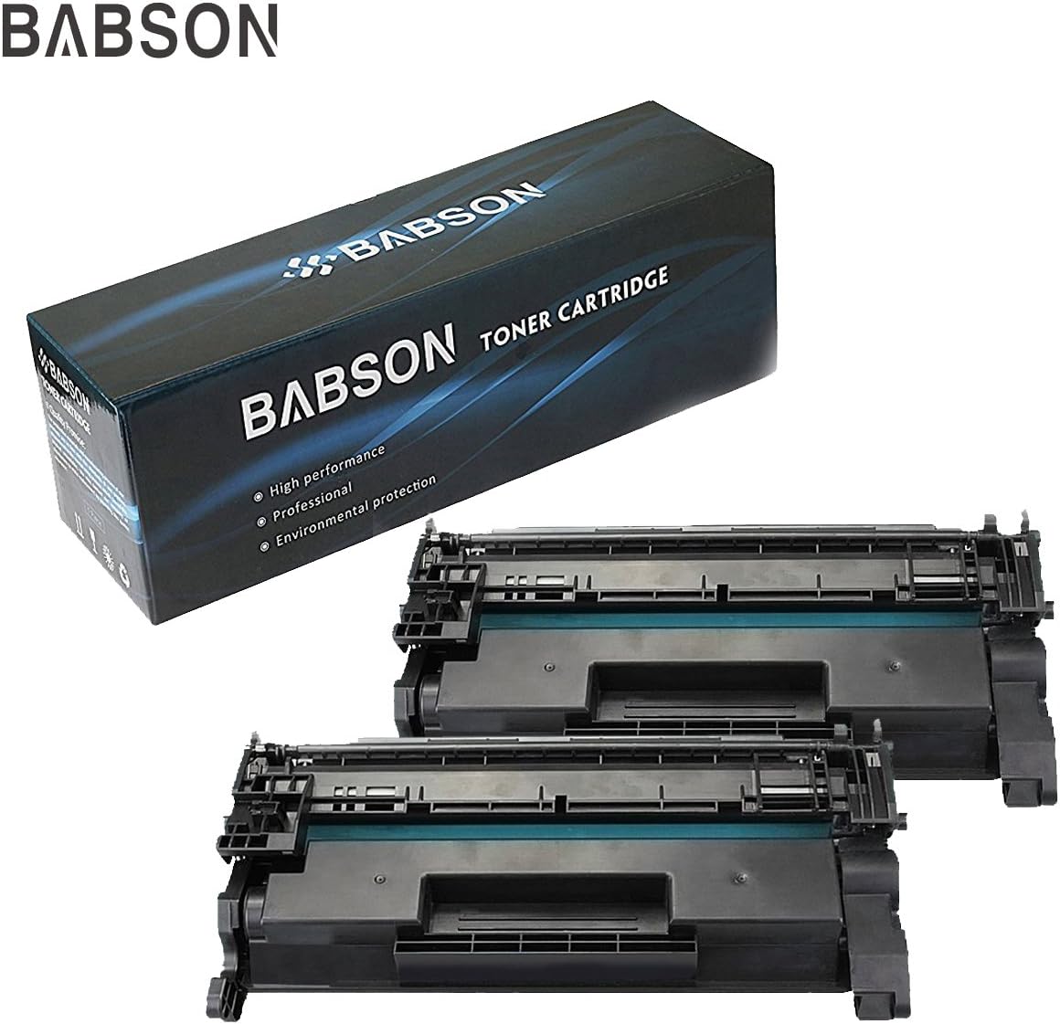 BABSON Replacement for HP 26X CF226X Toner Cartridge (9000 Pages) High Yield Premium Black Toner Cartridge use for HP LaserJet Pro M402dn M402n M402dw MFP M426dw M426fdw M426fdn Printer ,2 Pack