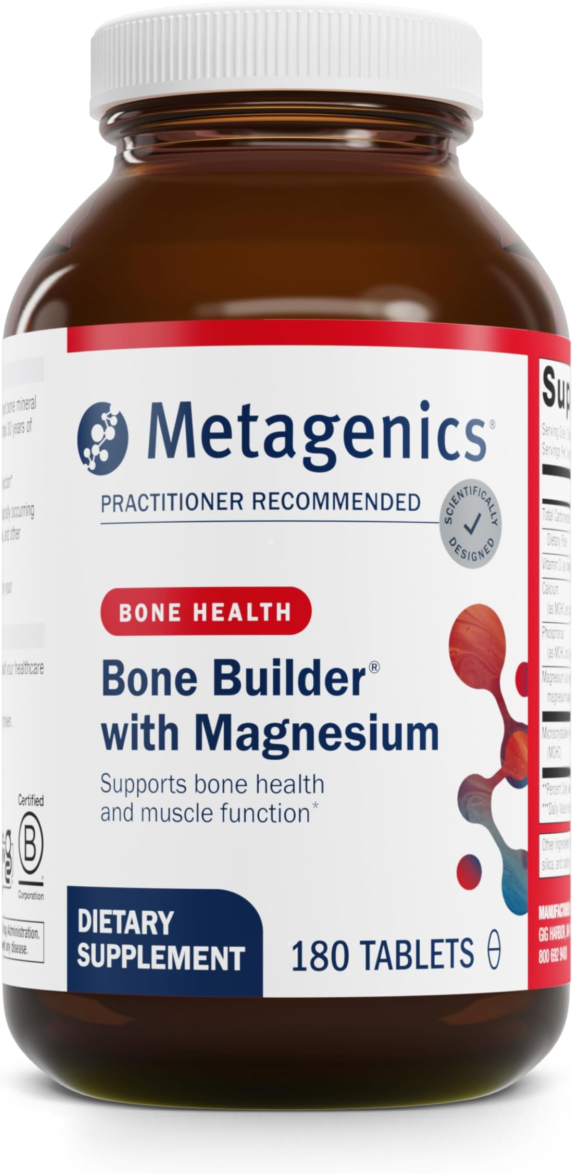 Bone Builder® with Magnesium â€“ Enhanced Bone Support* | 60 Servings